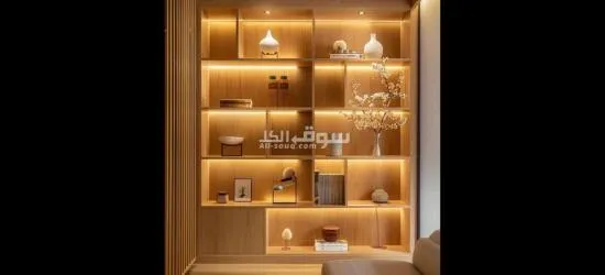 تفصيل جميع الخزائن والأثاث والديكورات الخشبيه - 8