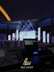 تأجير شاشات واضاءه واستيج وتراثات وسماعات - 16