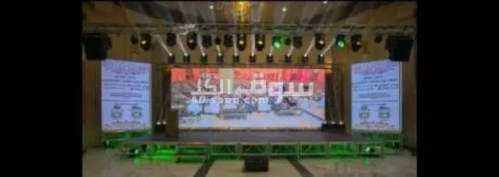 تأجير شاشات واضاءه واستيج وتراثات وسماعات - 18