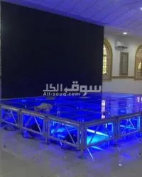 تأجير شاشات واضاءه واستيج وتراثات وسماعات - 19