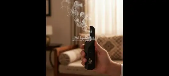 مبخرة كهربائية قابلة لإعادة الشحن عبر منفذ USB بسعة 1500 مللي أمبير، مزودة بمشط شعر - 2