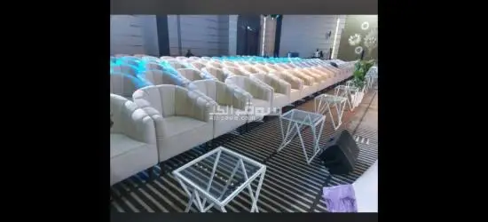 تاجير كنب مخمل طاولات كراسي ملكي فرشات - 2