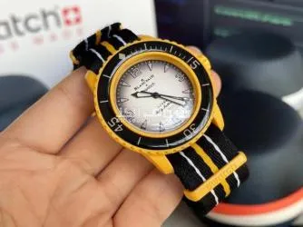 ساعة رجالي ماركة بلانكا سواتش وتس0554134957 - 5