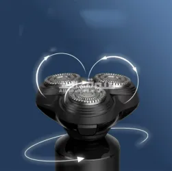 ماكينة التنعيم الكهربائة.تقنية مبتكرة.ثلاثة رؤوس دوارة.