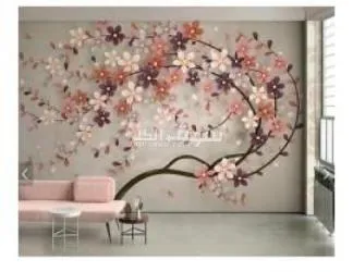 معلم ورق جدران تركيب توريد