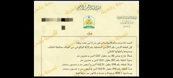 ارض سكنيه للبيع الطائف العرفاء - 2