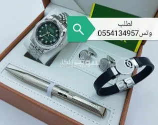 طقم ساعات رجالي ماركة رول**** - 4