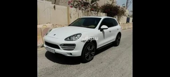 بورش قير اوتماتيك.  2014  ابيض مــواصــفـــات ممتازه - 2