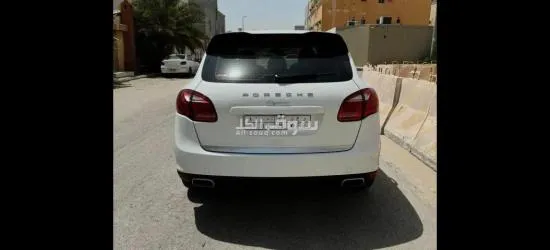 بورش قير اوتماتيك.  2014  ابيض مــواصــفـــات ممتازه - 4