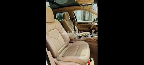 بورش قير اوتماتيك.  2014  ابيض مــواصــفـــات ممتازه - 5