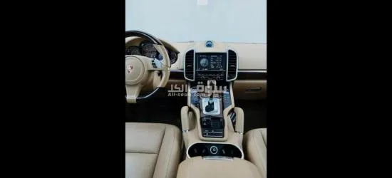 بورش قير اوتماتيك.  2014  ابيض مــواصــفـــات ممتازه - 9