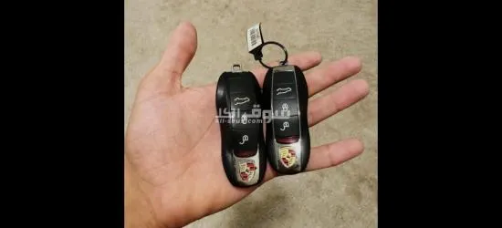 بورش قير اوتماتيك.  2014  ابيض مــواصــفـــات ممتازه - 11