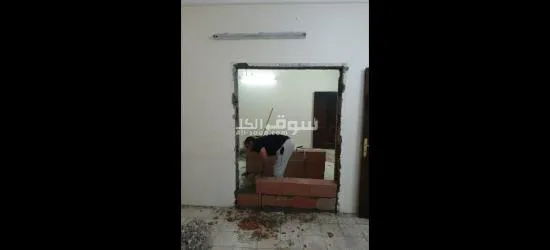 ت****ير ارضيات وجدران وقص وفتح أبواب وشبابيك وترميم منازل - 6