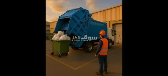 مكبس النفايات المتطور الهيدروليكي