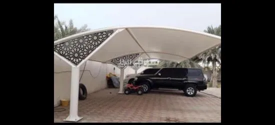 مظلات سيارات نقل فك تغير قماش - 5