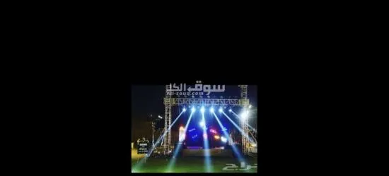 يوجد لدينا شاشات العرض للإيجار بجميع المقاسات ويوجد لدينا جميع الإظاءات  وأجهزة الإفتتاحات - 6